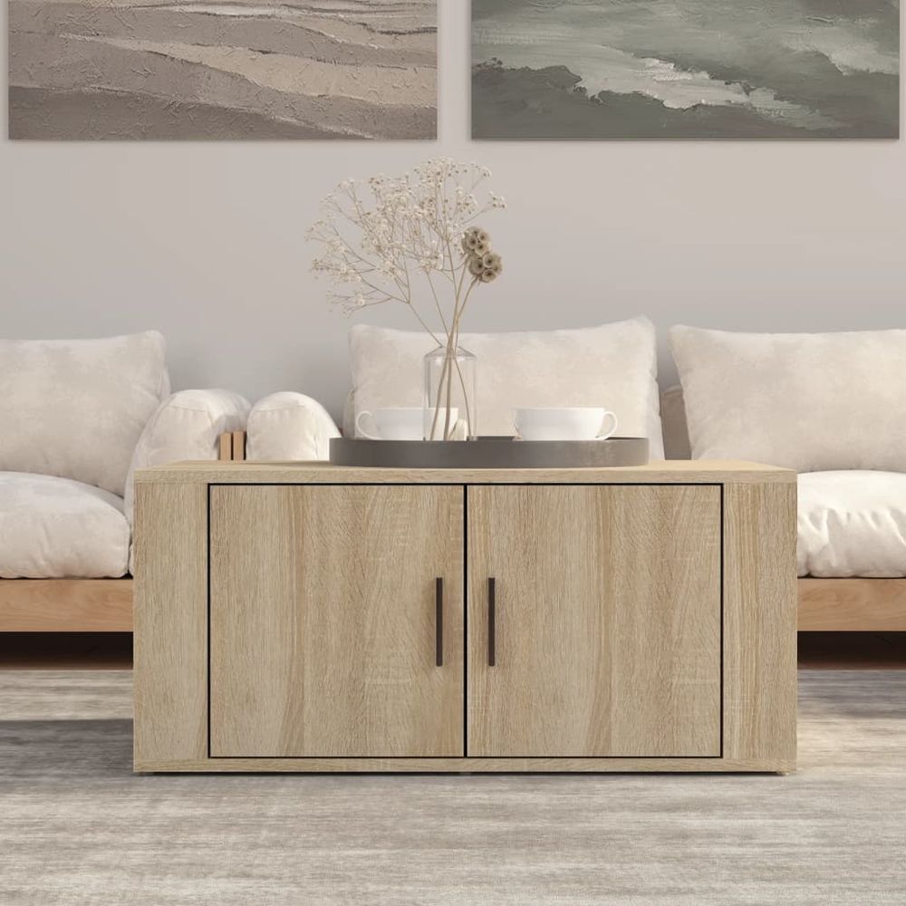Coffee Table White 80x50x36 cm vidaXL Engineered Wood - Coffee Table from vidaXL
