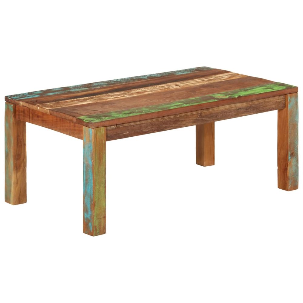 Coffee Table 100x55x40 cm vidaXL Solid Reclaimed Wood - Coffee Table from vidaXL