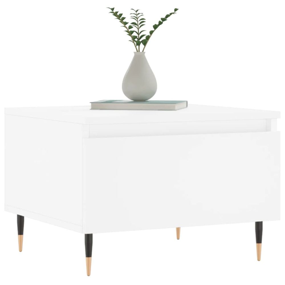 Coffee Table White 50x46x35 cm vidaXL Engineered Wood - Coffee Table from vidaXL