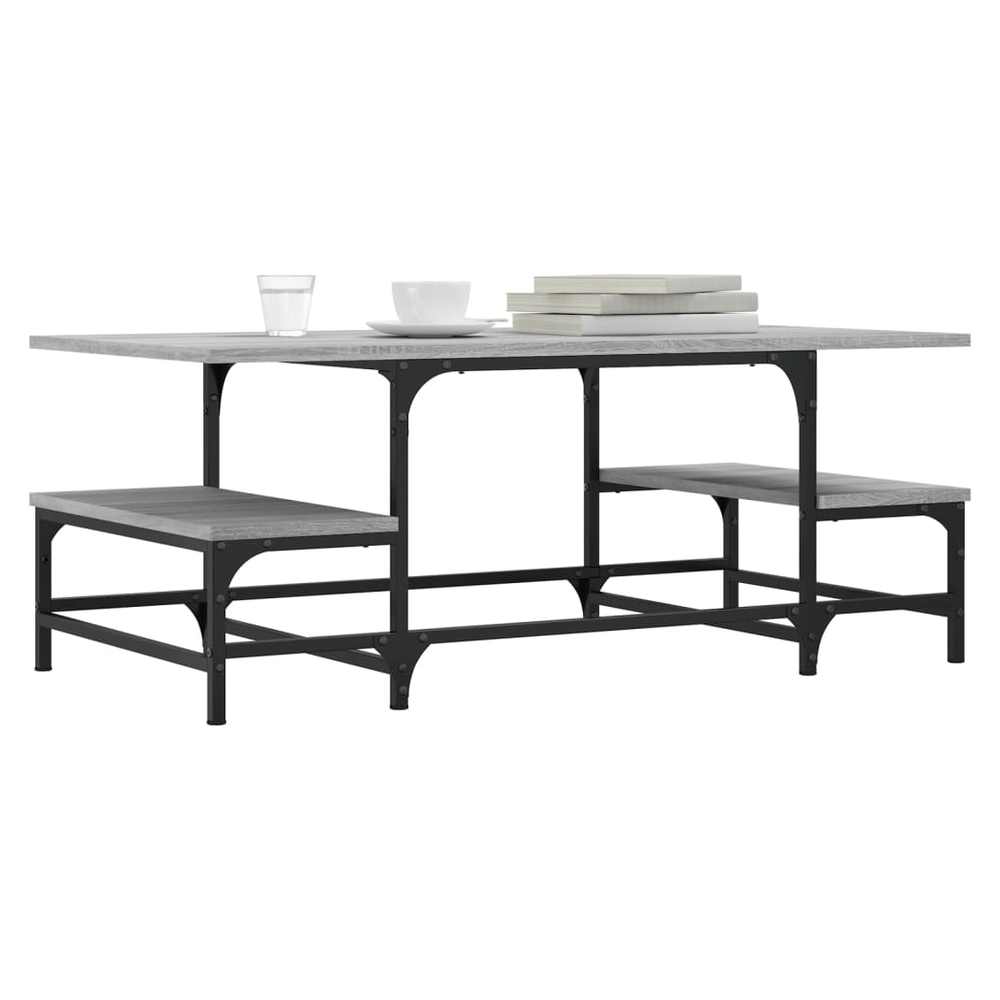 Coffee Table Black 100x50.5x40 cm vidaXL Engineered Wood - Coffee Table from vidaXL