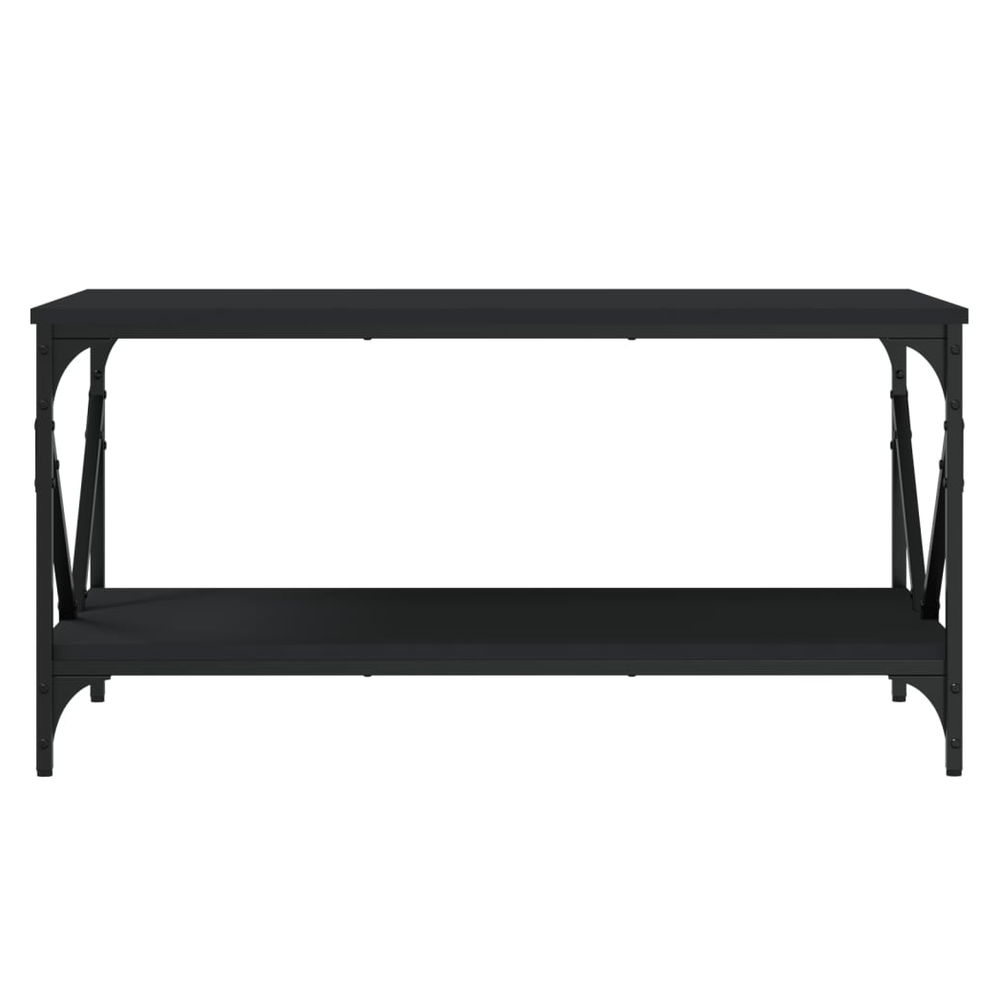 Coffee Table Black 90x50x45 cm vidaXL Engineered Wood - Coffee Table from vidaXL