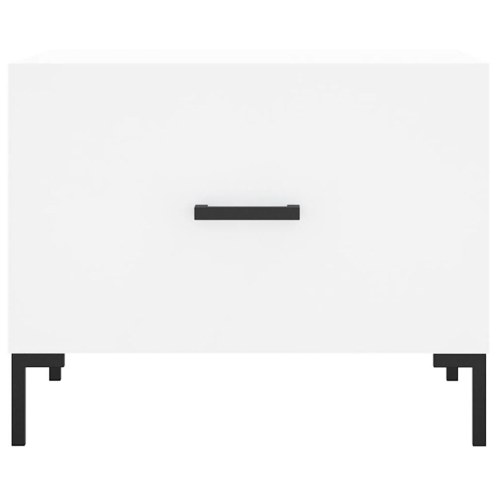 Coffee Table White 50x50x40 cm vidaXL Engineered Wood - Coffee Table from vidaXL