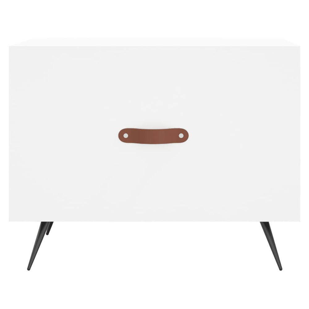 Coffee Table White 50x50x40 cm vidaXL Engineered Wood - Coffee Table from vidaXL