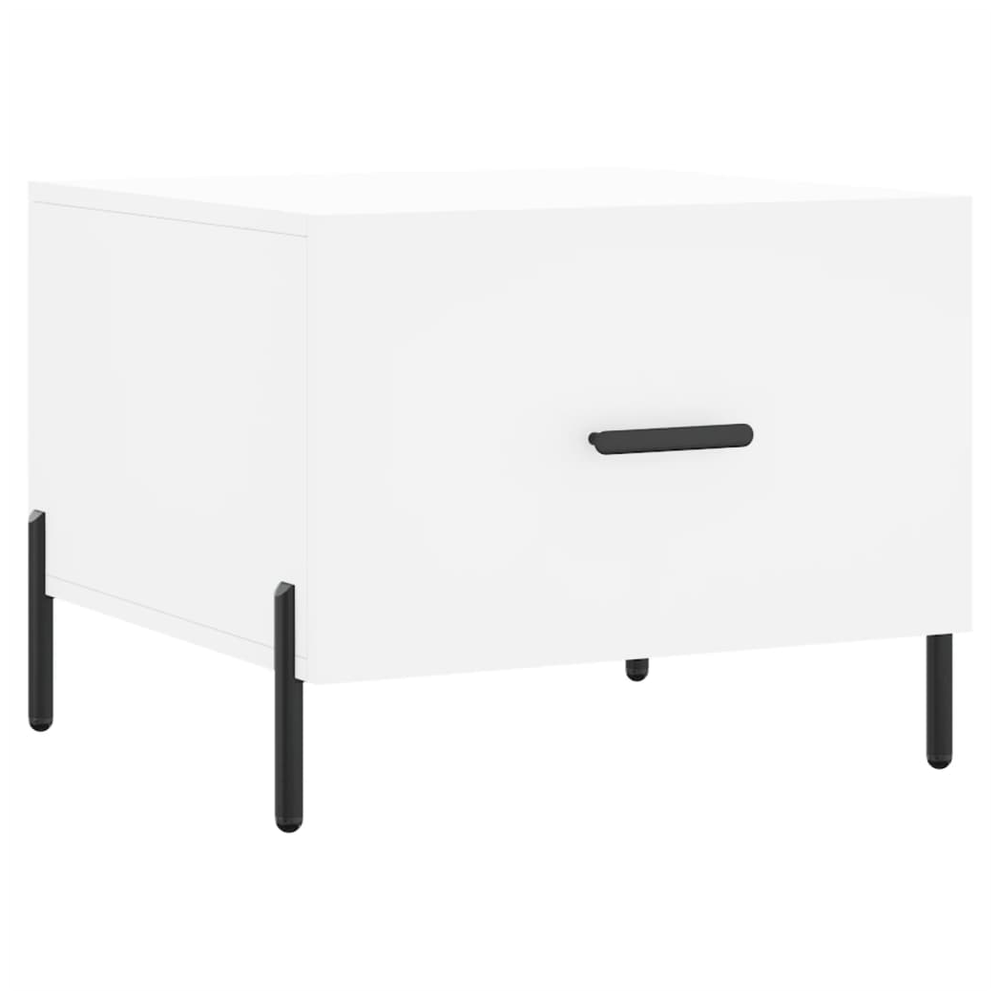 Coffee Table White 50x50x40 cm vidaXL Engineered Wood - Coffee Table from vidaXL