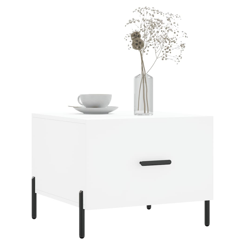 Coffee Table White 50x50x40 cm vidaXL Engineered Wood - Coffee Table from vidaXL