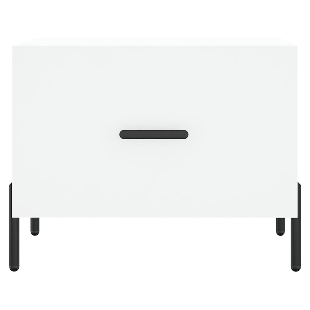 Coffee Table White 50x50x40 cm vidaXL Engineered Wood - Coffee Table from vidaXL