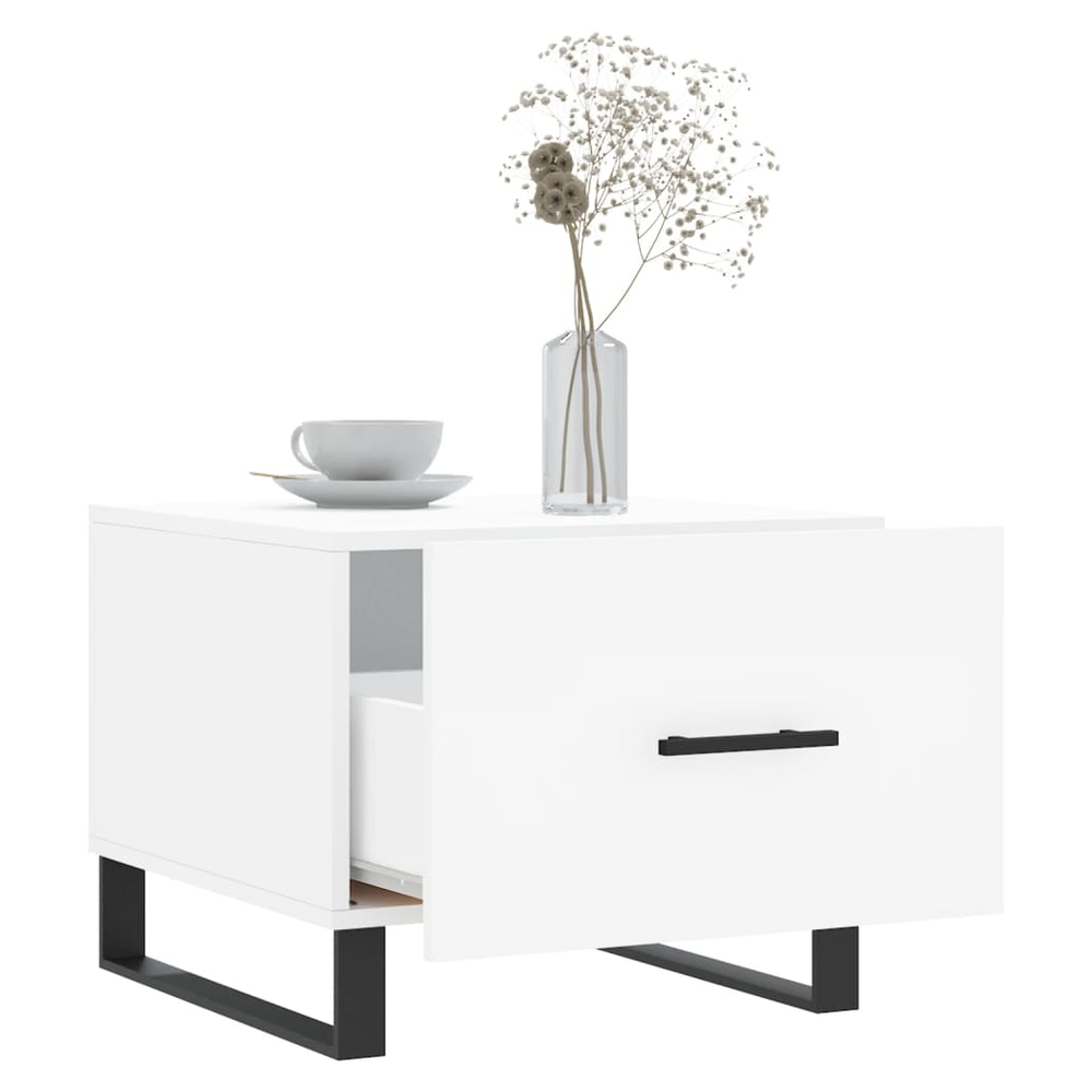 Coffee Table White 50x50x40 cm vidaXL Engineered Wood - Coffee Table from vidaXL