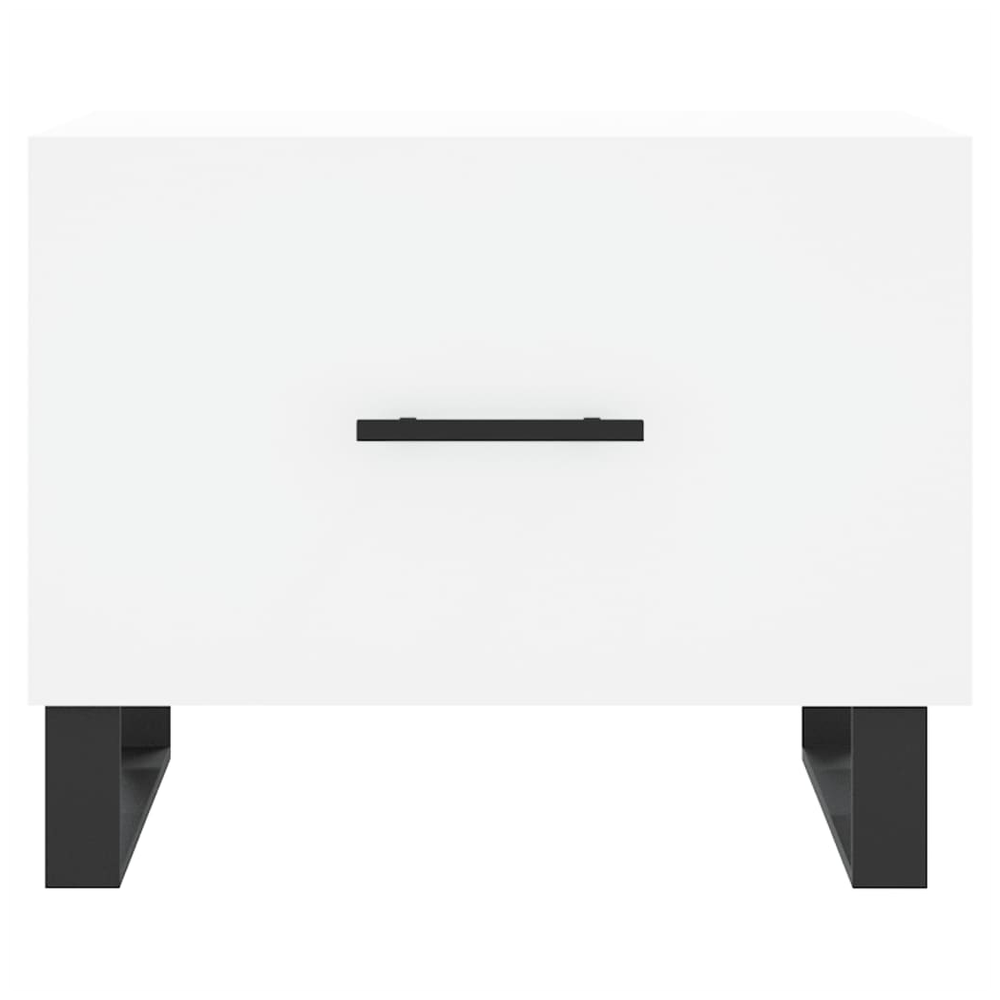 Coffee Table White 50x50x40 cm vidaXL Engineered Wood - Coffee Table from vidaXL