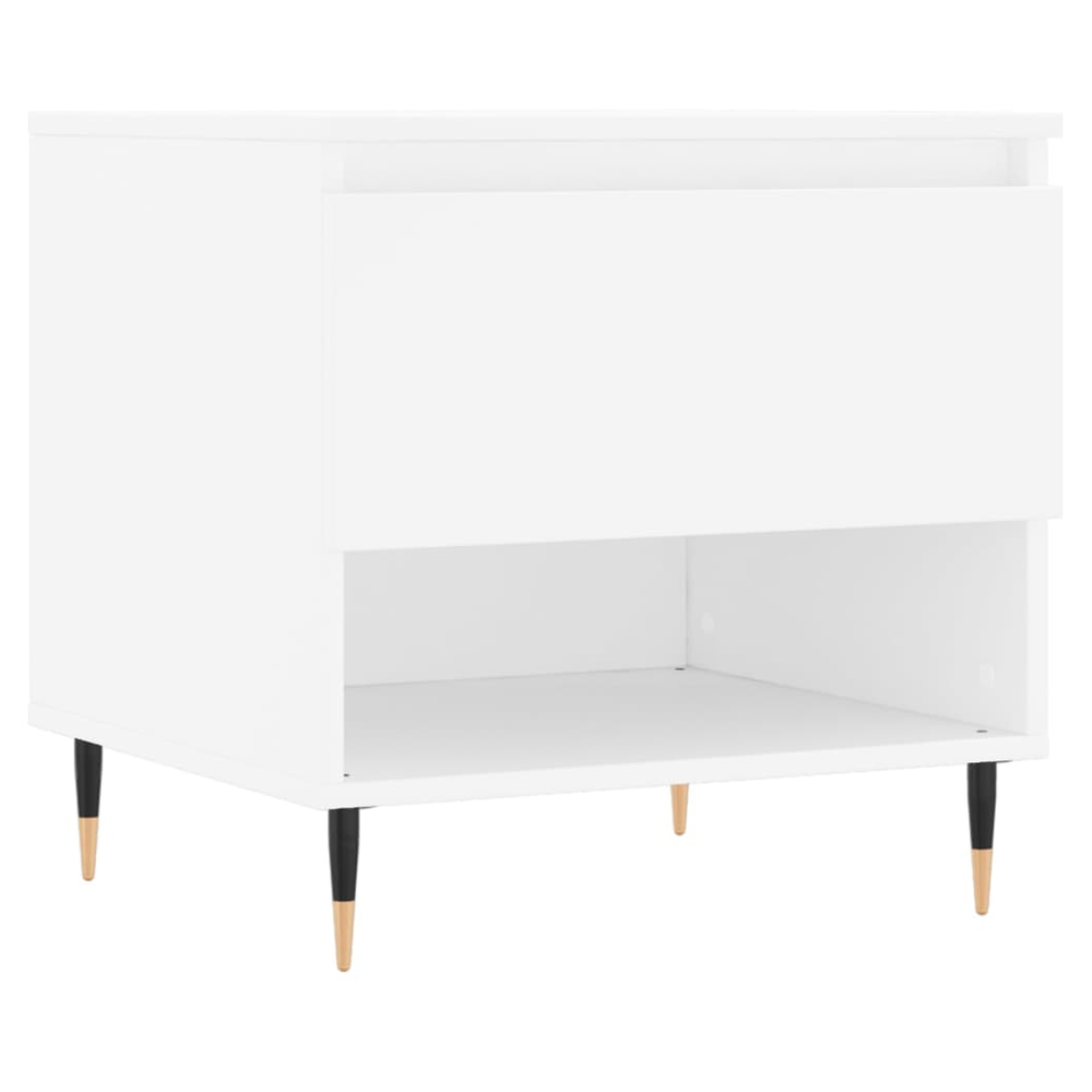 Coffee Table White 50x46x50 cm vidaXL Engineered Wood - Coffee Table from vidaXL