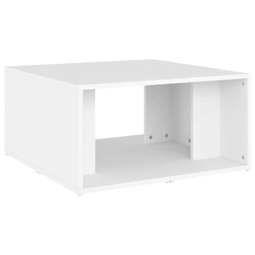 Coffee Tables 4 pcs White 33x33x33 cm vidaXL Engineered Wood - Coffee Table from vidaXL