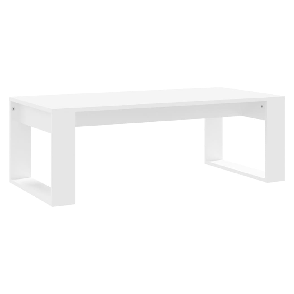 Coffee Table White 102x50x35 cm vidaXL Engineered Wood - Coffee Table from vidaXL