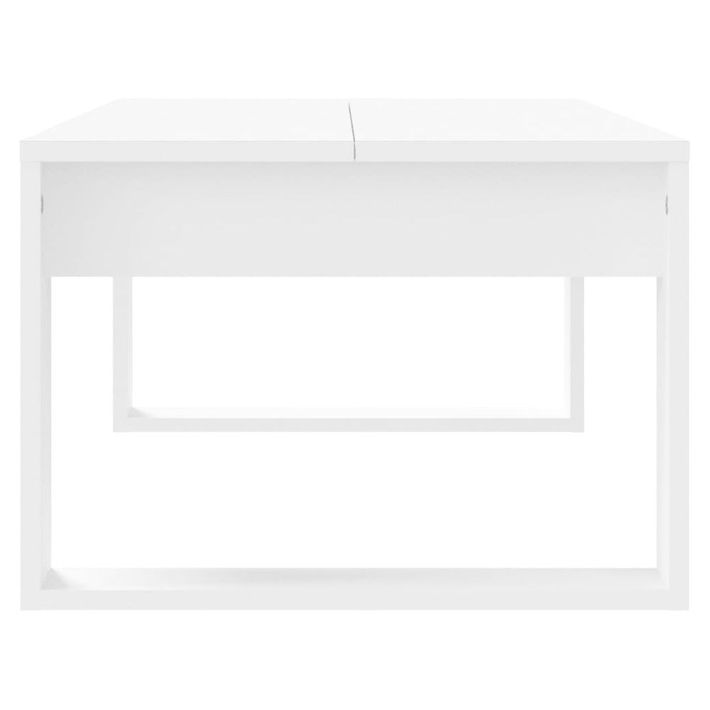 Coffee Table White 102x50x35 cm vidaXL Engineered Wood - Coffee Table from vidaXL