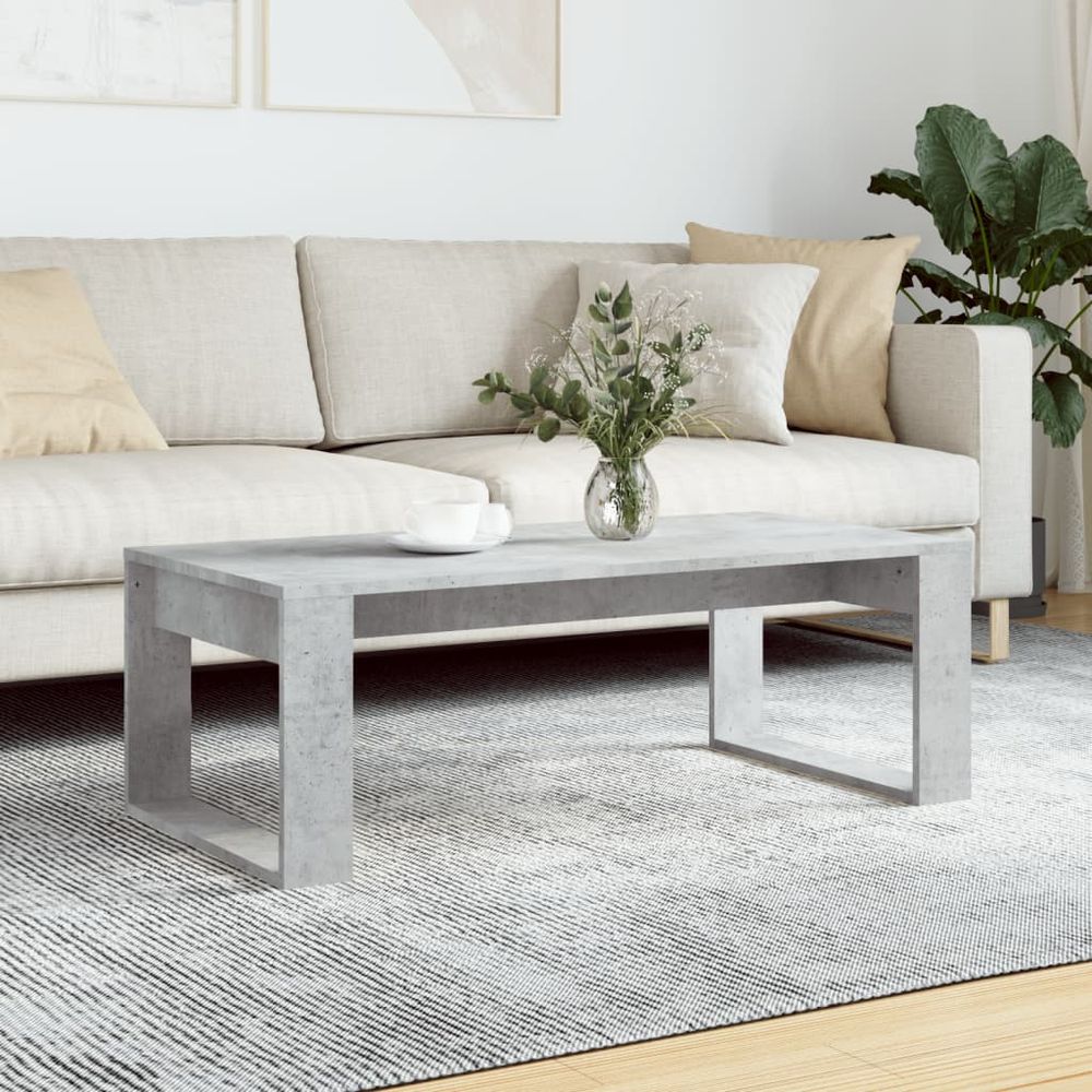 Coffee Table White 102x50x35 cm vidaXL Engineered Wood - Coffee Table from vidaXL