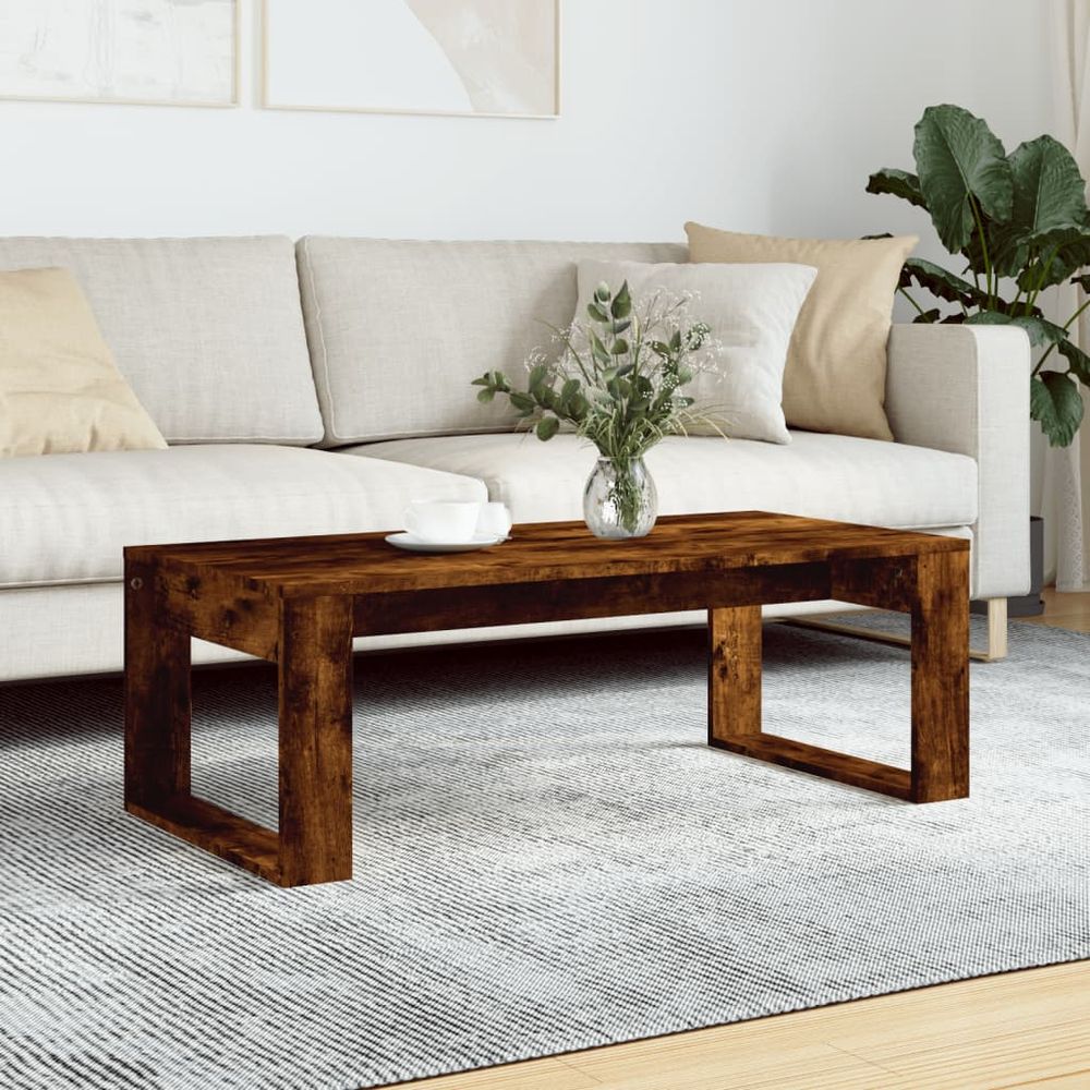 Coffee Table White 102x50x35 cm vidaXL Engineered Wood - Coffee Table from vidaXL