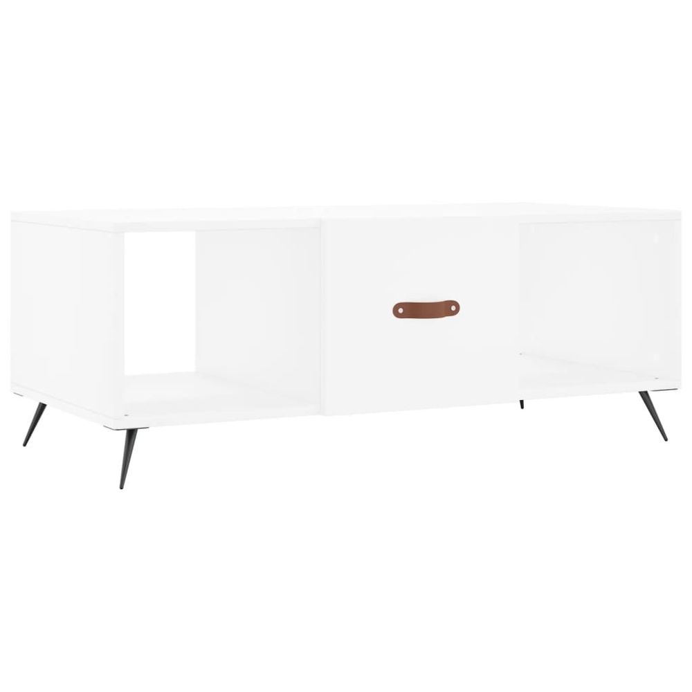 Coffee Table White 102x50x40 cm vidaXL Engineered Wood - Coffee Table from vidaXL