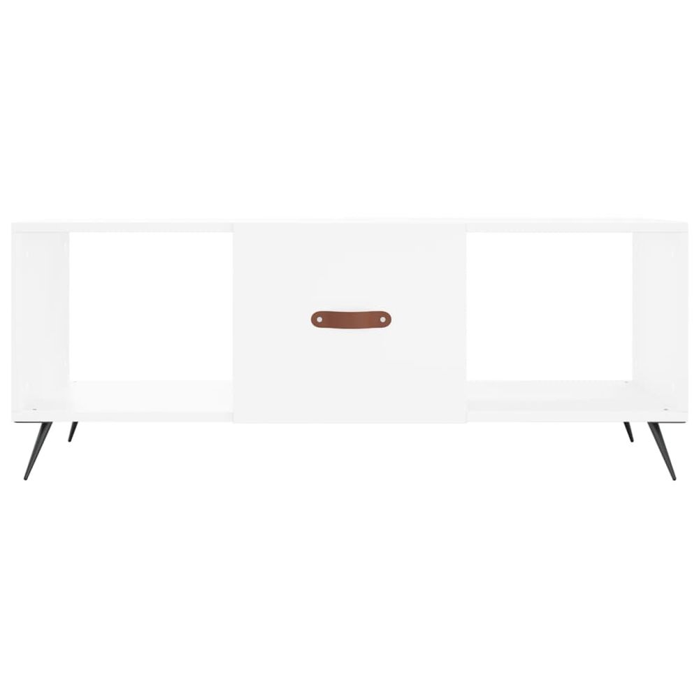 Coffee Table White 102x50x40 cm vidaXL Engineered Wood - Coffee Table from vidaXL