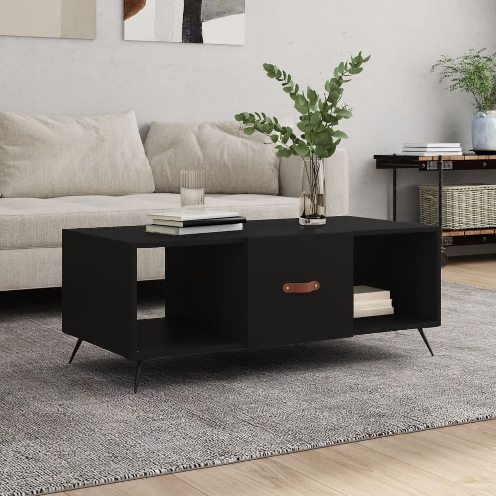 Coffee Table White 102x50x40 cm vidaXL Engineered Wood - Coffee Table from vidaXL