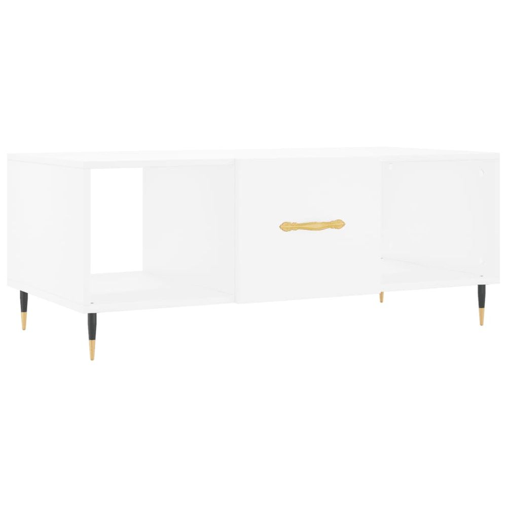 Coffee Table White 102x50x40 cm vidaXL Engineered Wood - Coffee Table from vidaXL