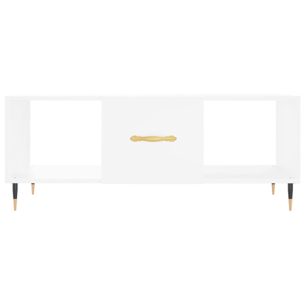 Coffee Table White 102x50x40 cm vidaXL Engineered Wood - Coffee Table from vidaXL
