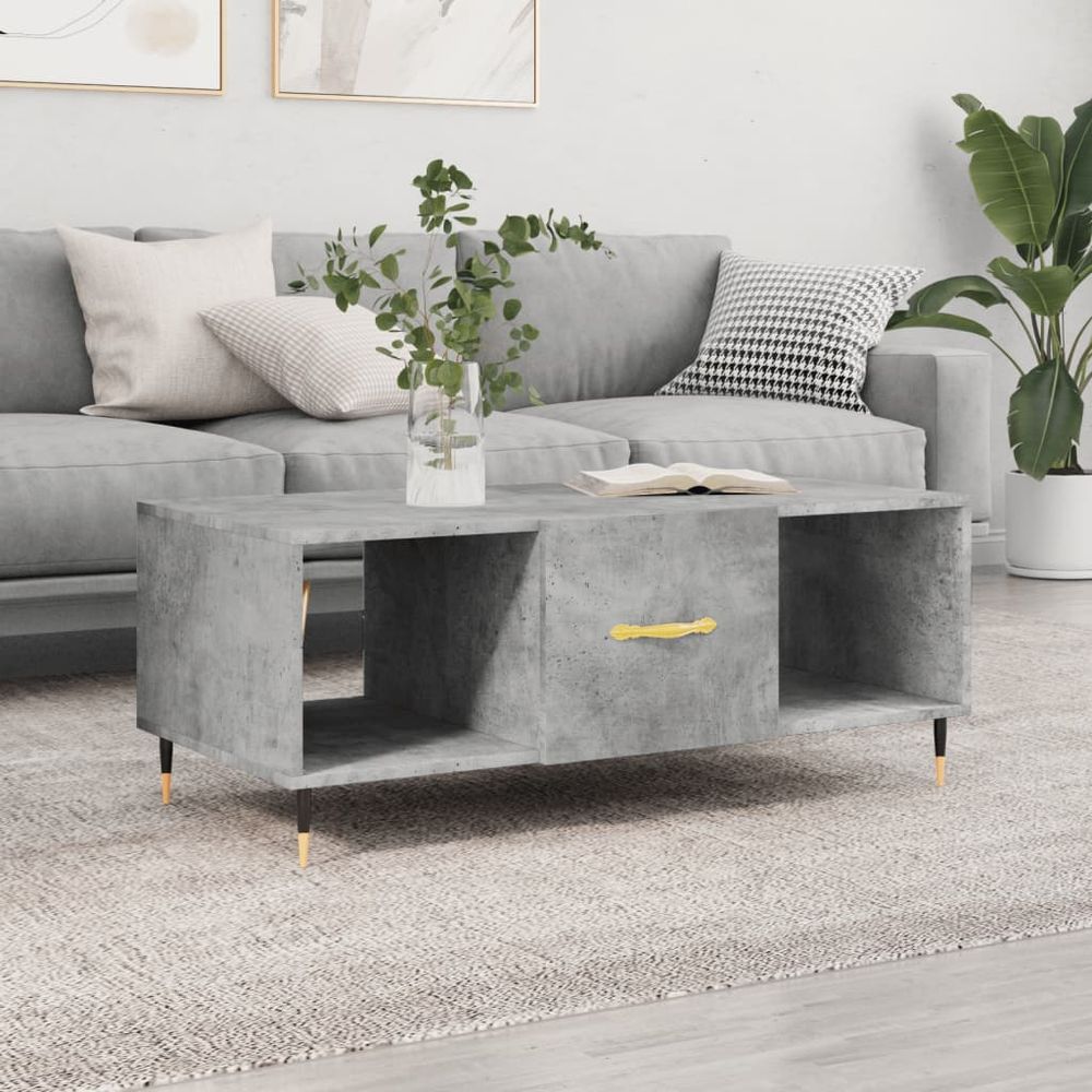 Coffee Table White 102x50x40 cm vidaXL Engineered Wood - Coffee Table from vidaXL
