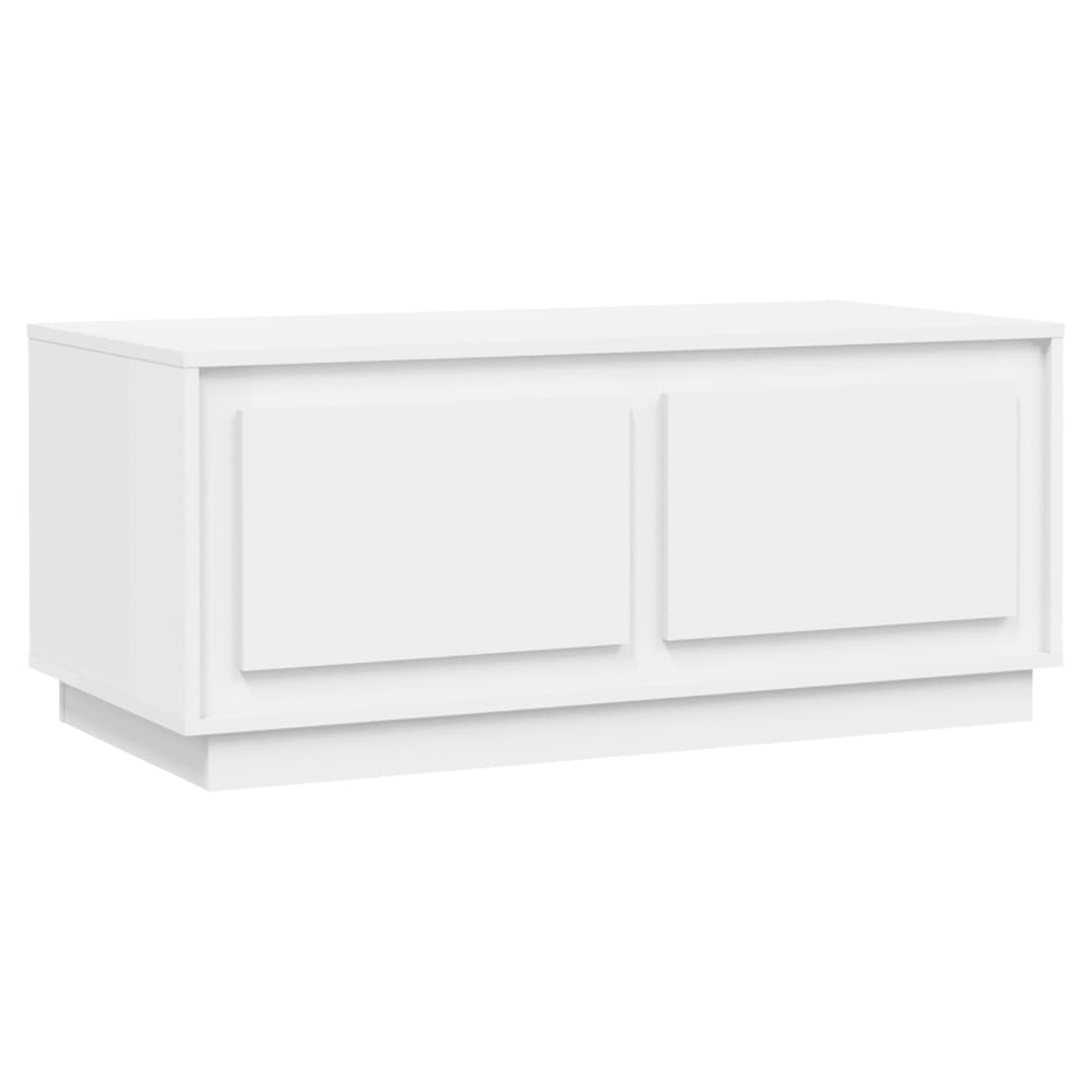 Coffee Table White 102x50x44 cm vidaXL Engineered Wood - Coffee Table from vidaXL