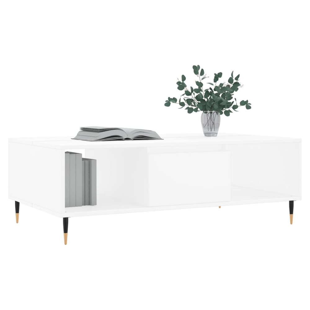 Coffee Table White 104x60x35 cm vidaXL Engineered Wood - Coffee Table from vidaXL