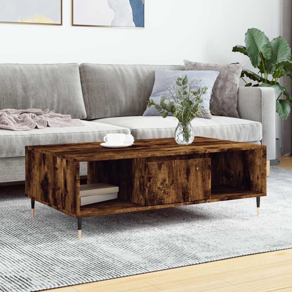 Coffee Table White 104x60x35 cm vidaXL Engineered Wood - Coffee Table from vidaXL