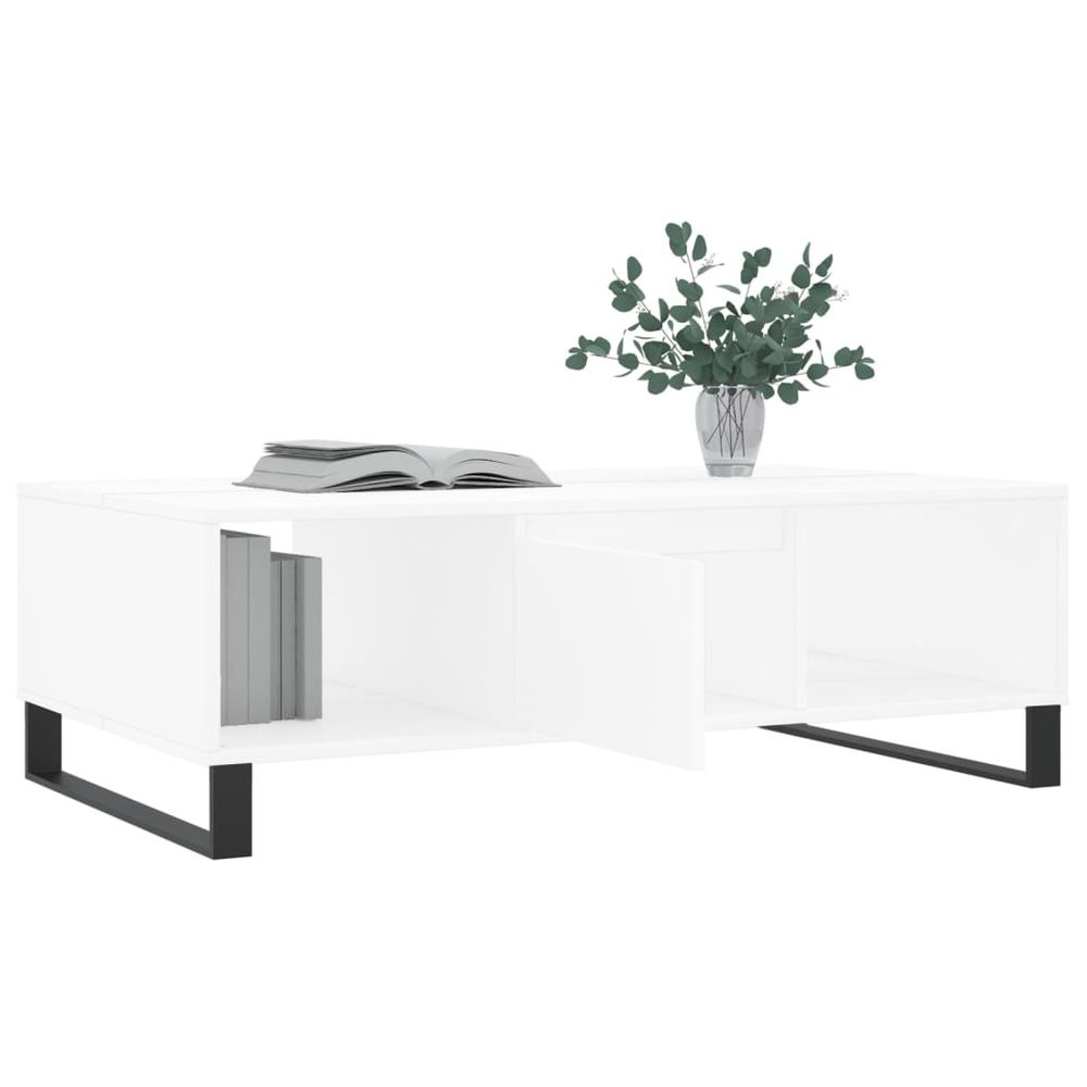 Coffee Table White 104x60x35 cm vidaXL Engineered Wood - Coffee Table from vidaXL