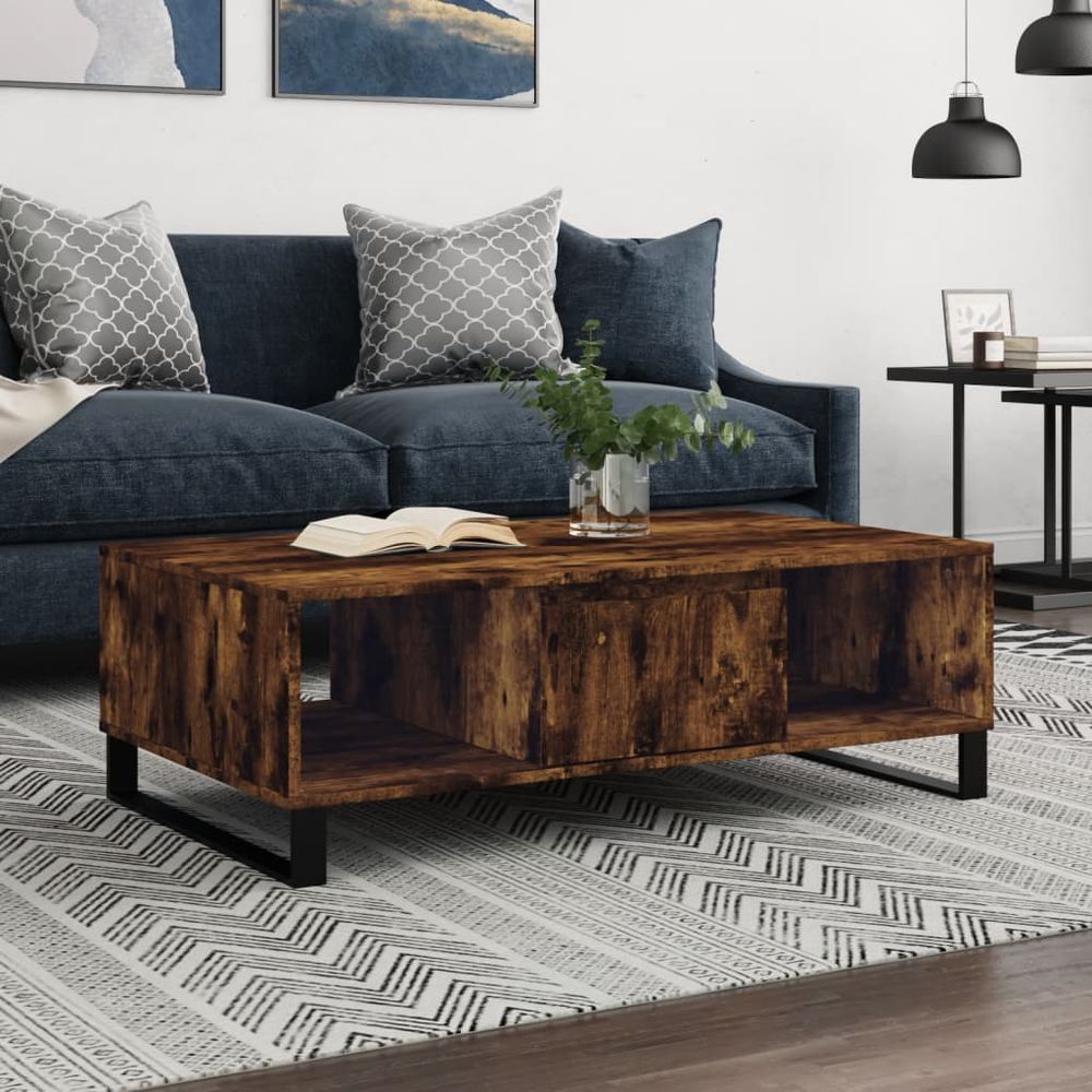 Coffee Table White 104x60x35 cm vidaXL Engineered Wood - Coffee Table from vidaXL