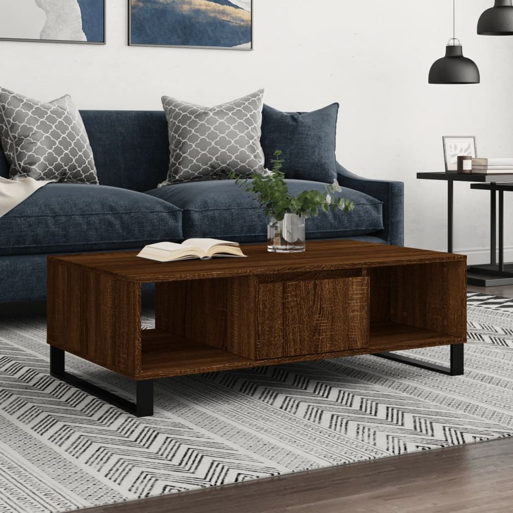 Coffee Table White 104x60x35 cm vidaXL Engineered Wood - Coffee Table from vidaXL