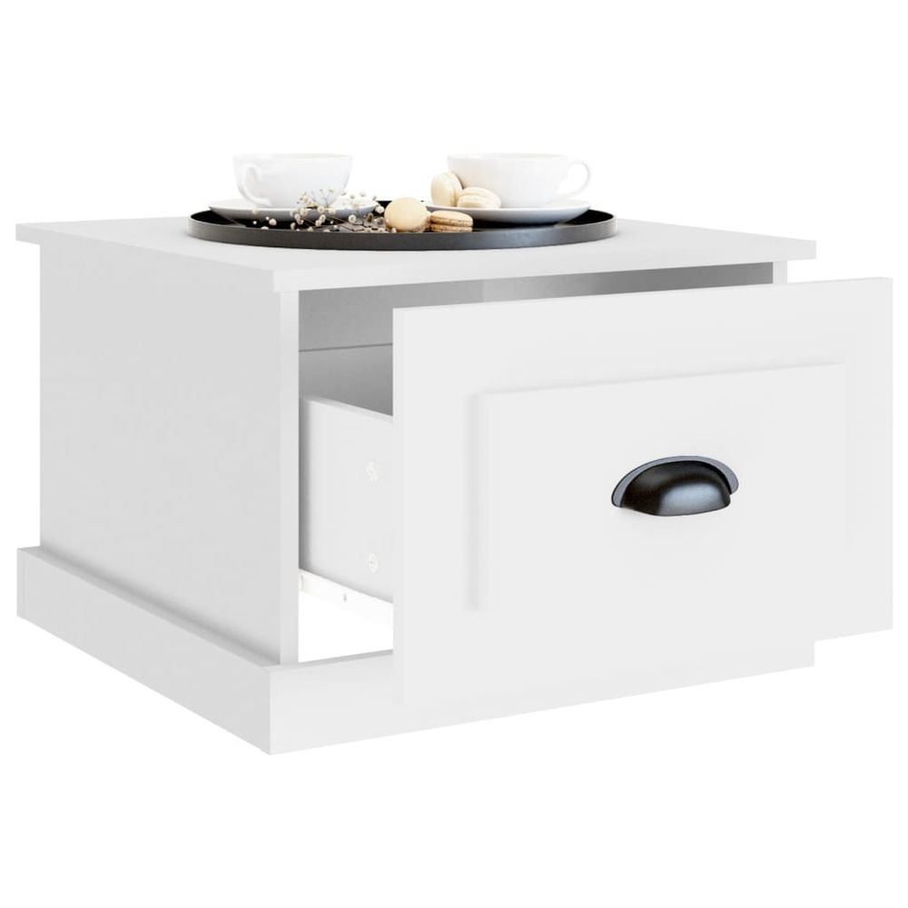 Coffee Table White 50x50x35 cm vidaXL Engineered Wood - Coffee Table from vidaXL