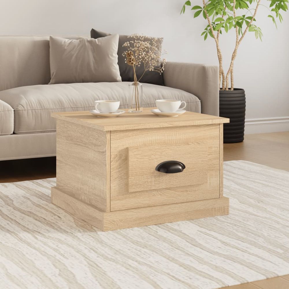 Coffee Table White 50x50x35 cm vidaXL Engineered Wood - Coffee Table from vidaXL