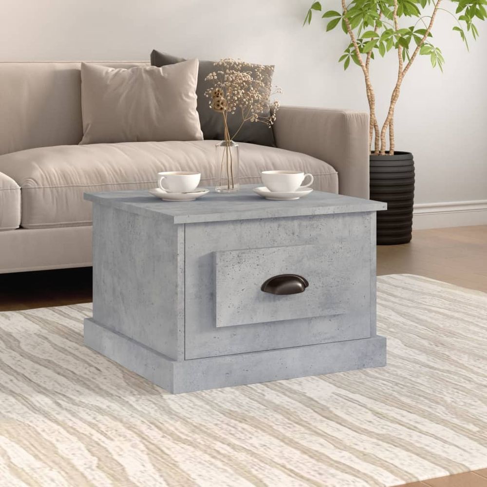 Coffee Table White 50x50x35 cm vidaXL Engineered Wood - Coffee Table from vidaXL