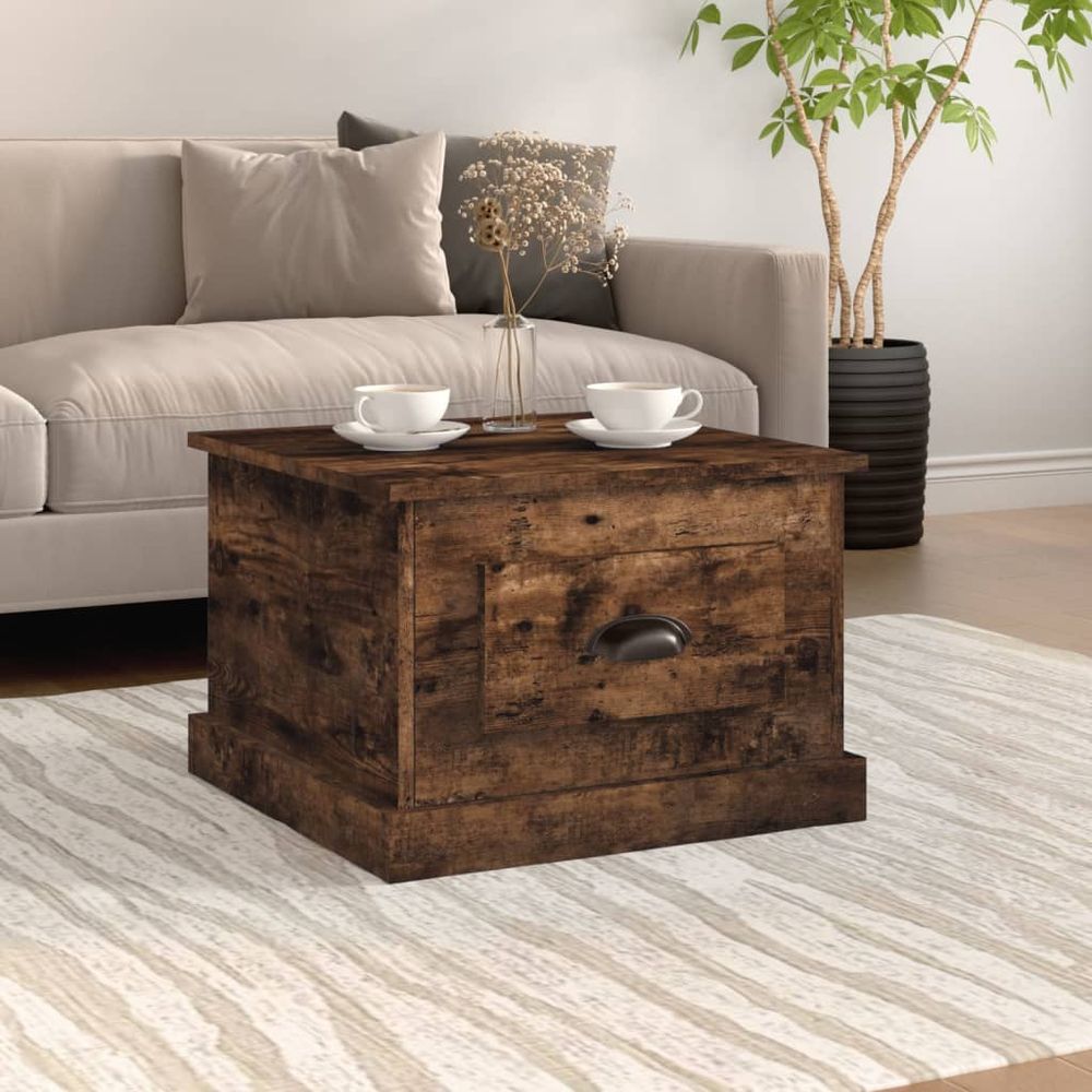 Coffee Table White 50x50x35 cm vidaXL Engineered Wood - Coffee Table from vidaXL