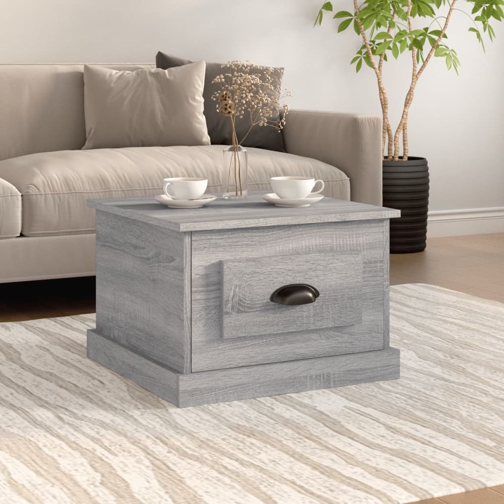 Coffee Table White 50x50x35 cm vidaXL Engineered Wood - Coffee Table from vidaXL