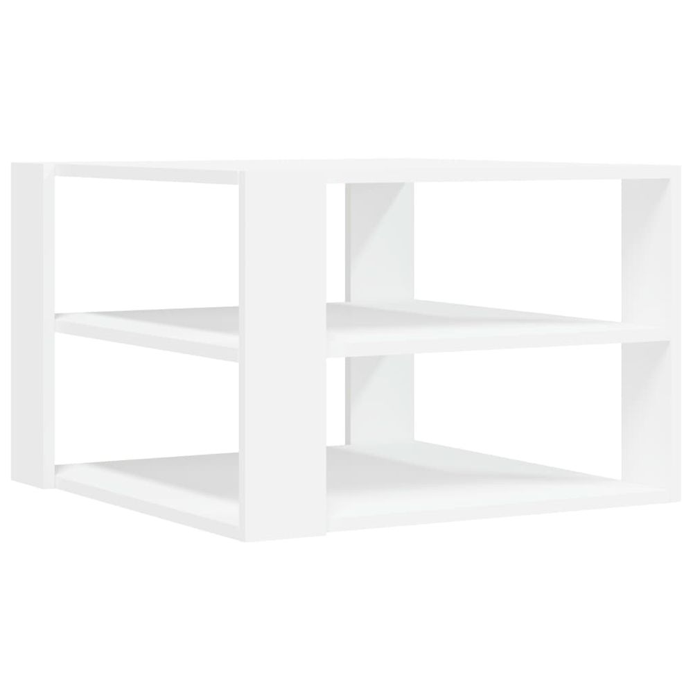 Coffee Table White 59.5x59.5x40 cm vidaXL Engineered Wood - Coffee Table from vidaXL