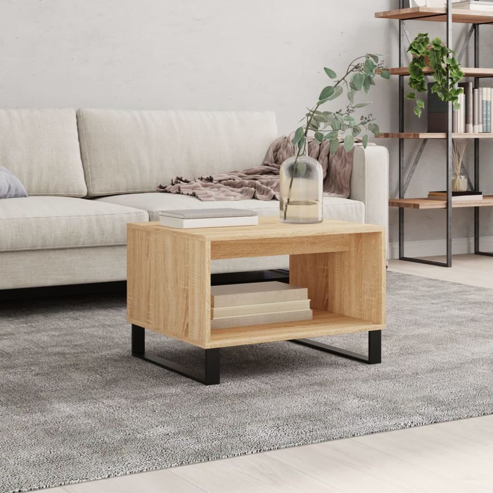 Coffee Table White 60x50x40 cm vidaXL Engineered Wood - Coffee Table from vidaXL