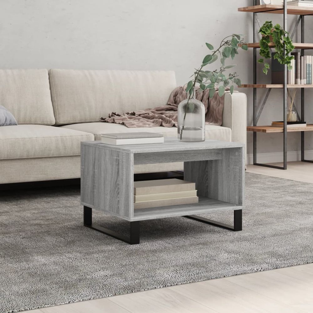 Coffee Table White 60x50x40 cm vidaXL Engineered Wood - Coffee Table from vidaXL