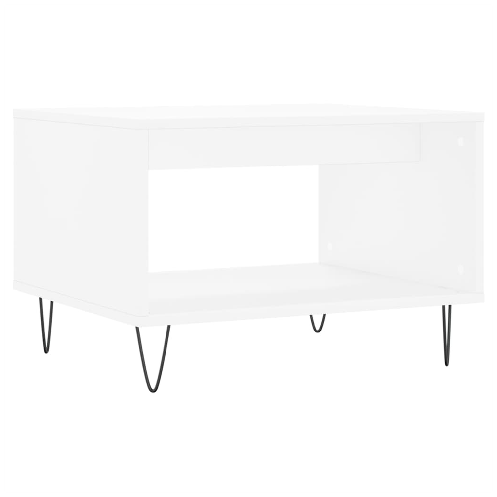 Coffee Table White 60x50x40 cm vidaXL Engineered Wood - Coffee Table from vidaXL