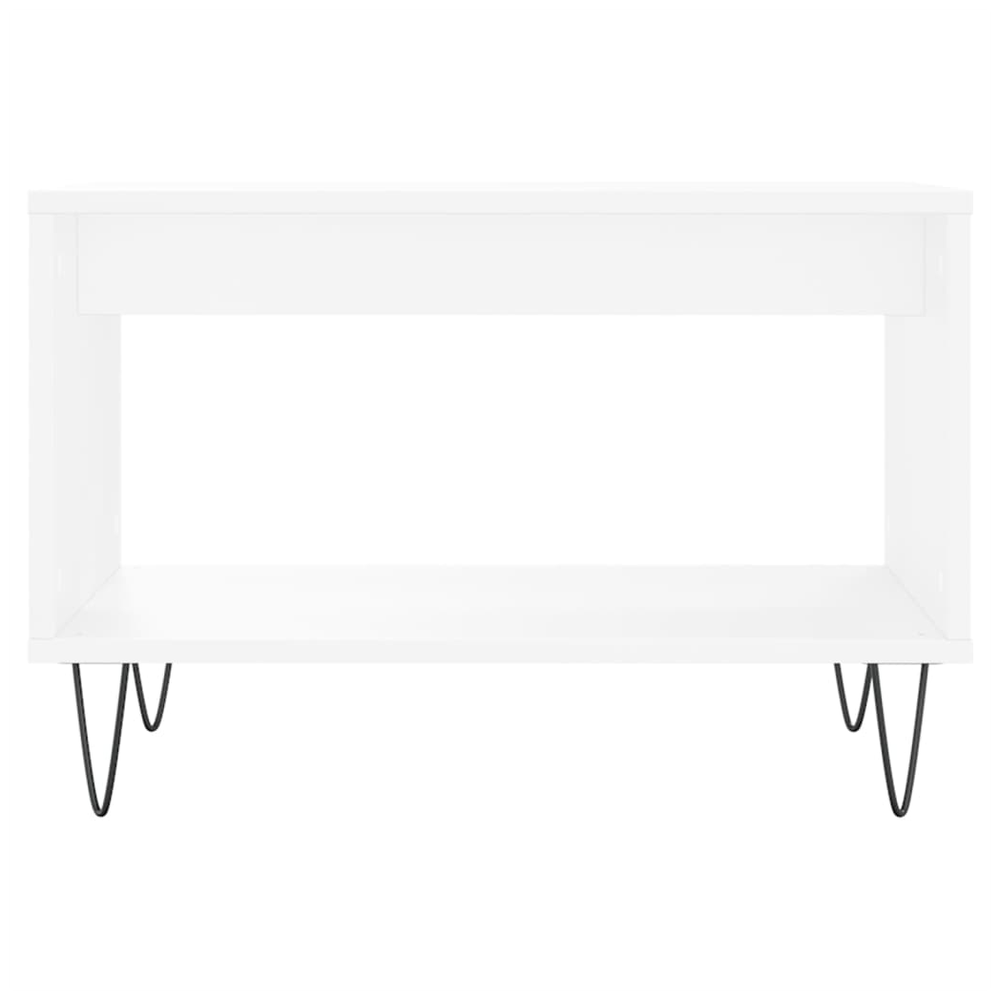 Coffee Table White 60x50x40 cm vidaXL Engineered Wood - Coffee Table from vidaXL