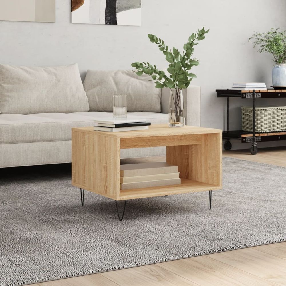 Coffee Table White 60x50x40 cm vidaXL Engineered Wood - Coffee Table from vidaXL
