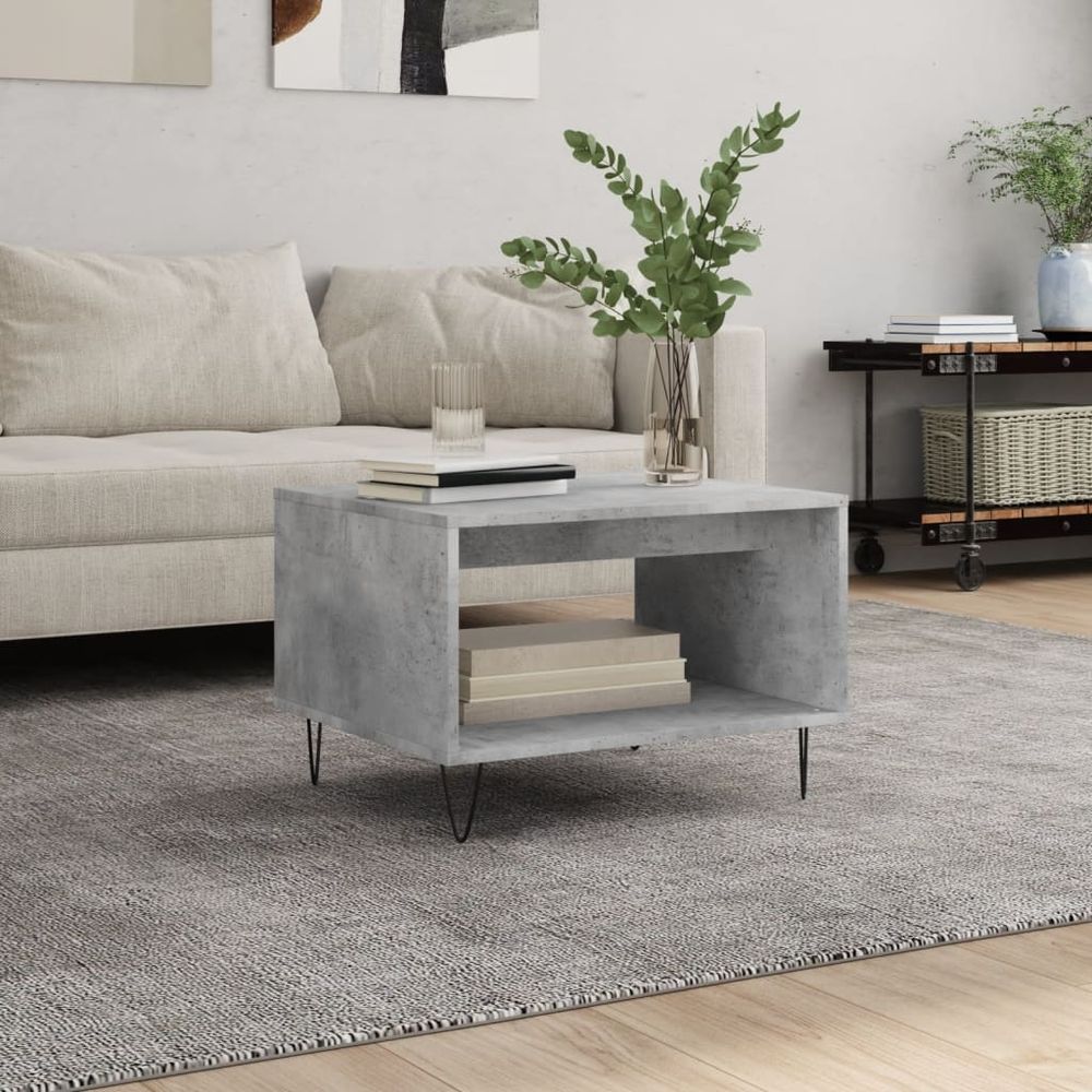Coffee Table White 60x50x40 cm vidaXL Engineered Wood - Coffee Table from vidaXL