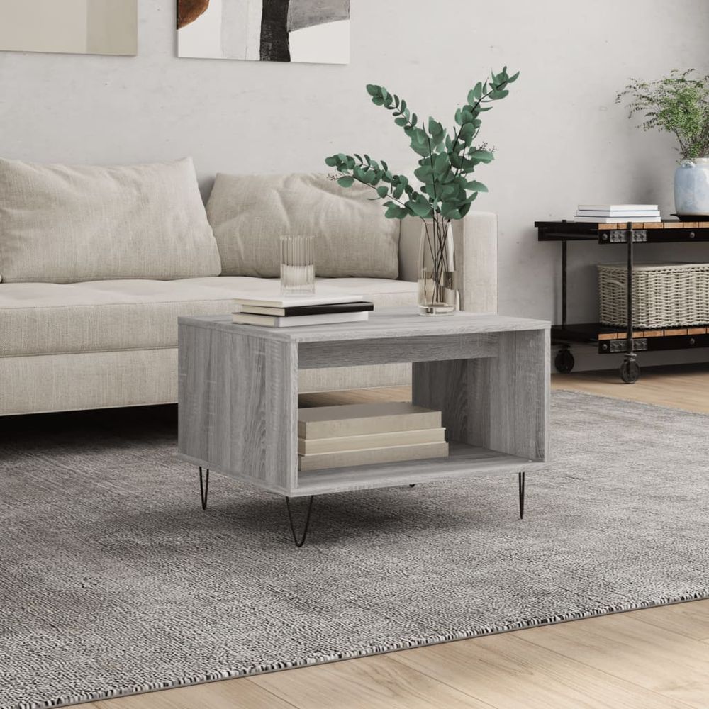 Coffee Table White 60x50x40 cm vidaXL Engineered Wood - Coffee Table from vidaXL