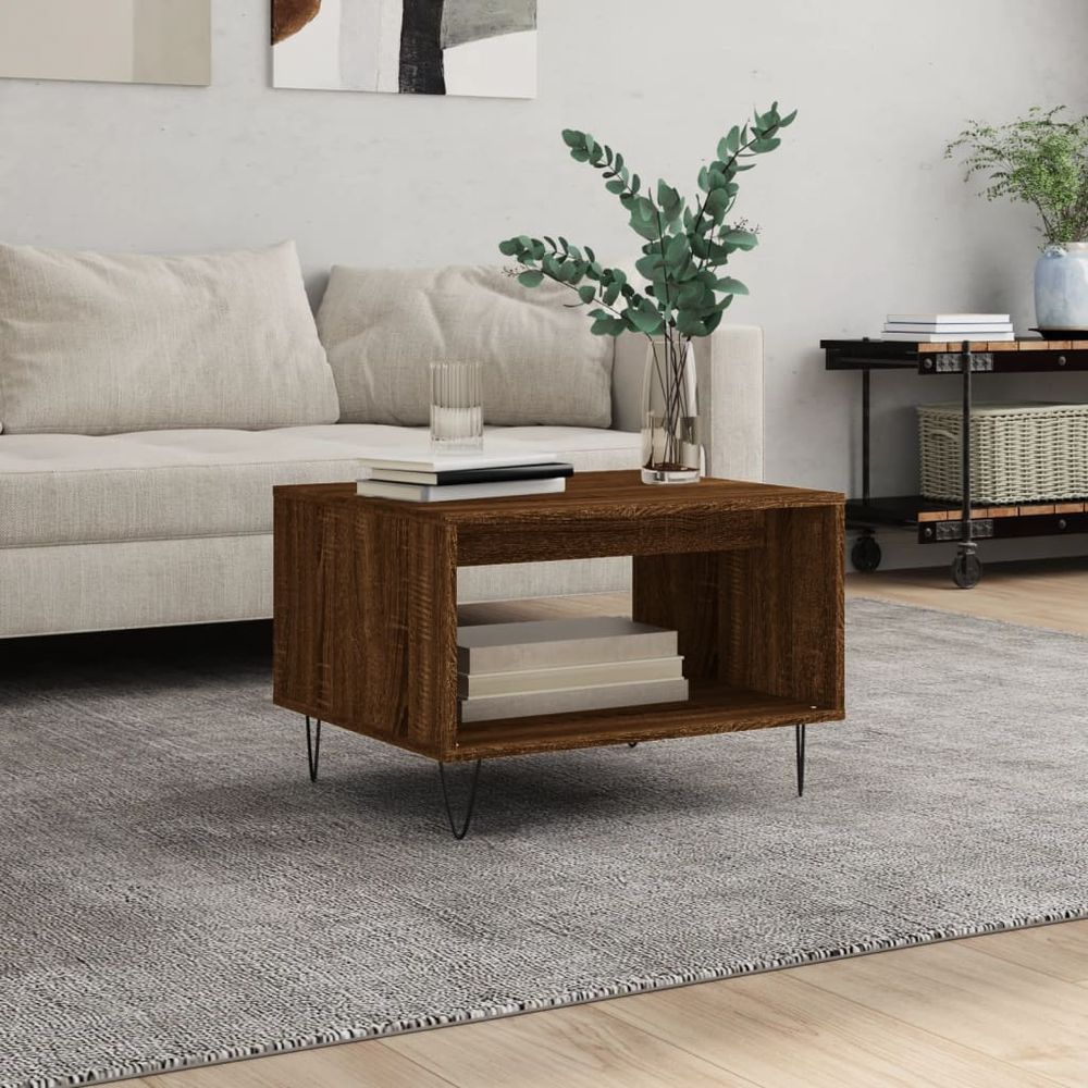 Coffee Table White 60x50x40 cm vidaXL Engineered Wood - Coffee Table from vidaXL