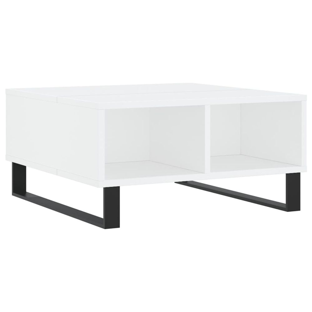 Coffee Table White 60x60x30 cm vidaXL Engineered Wood - Coffee Table from vidaXL