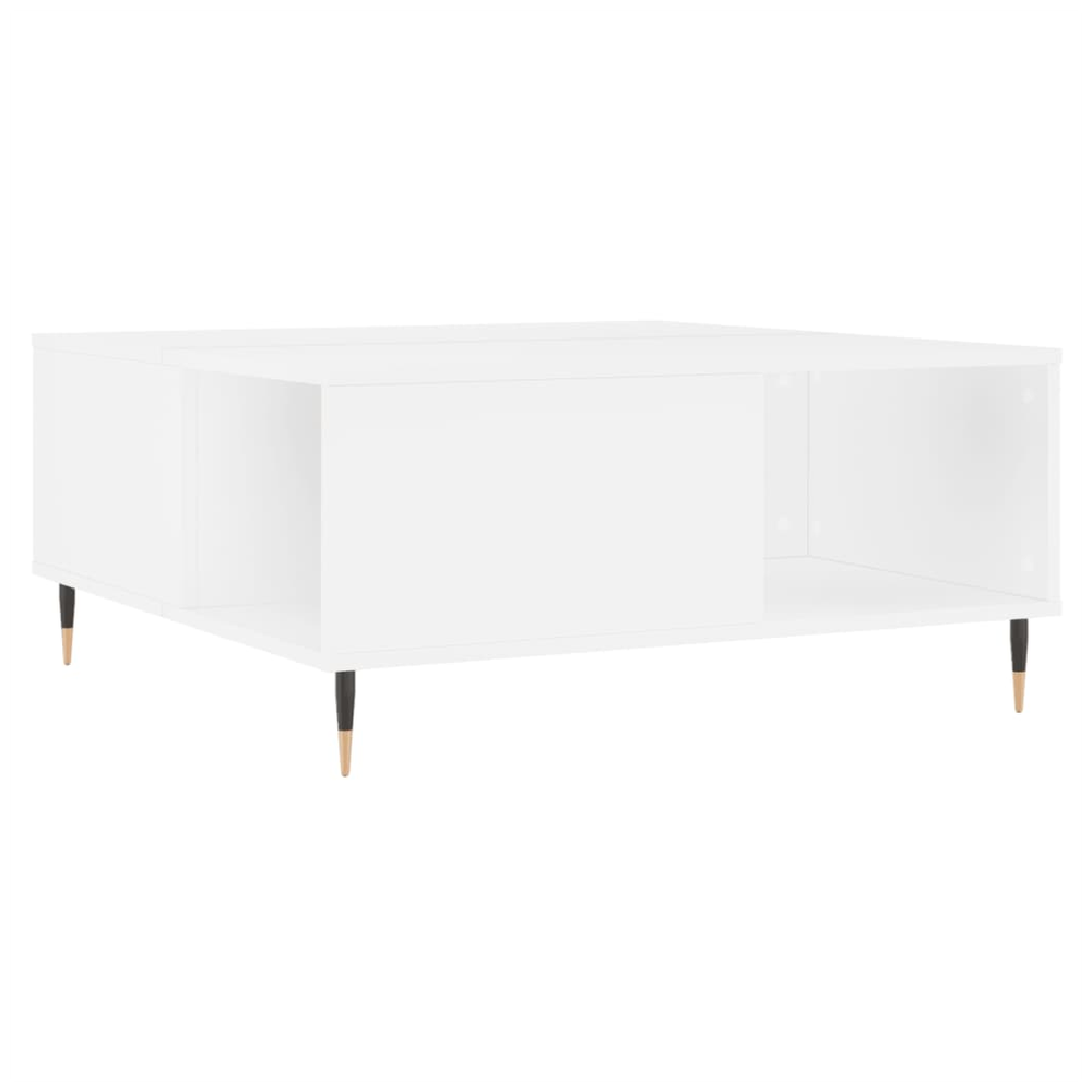Coffee Table White 80x80x36.5 cm vidaXL Engineered Wood - Coffee Table from vidaXL