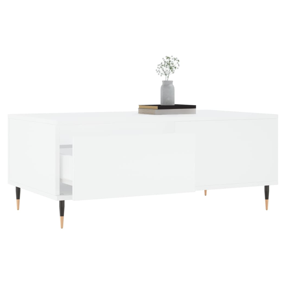 Coffee Table White 90x50x36.5 cm vidaXL Engineered Wood - Coffee Table from vidaXL