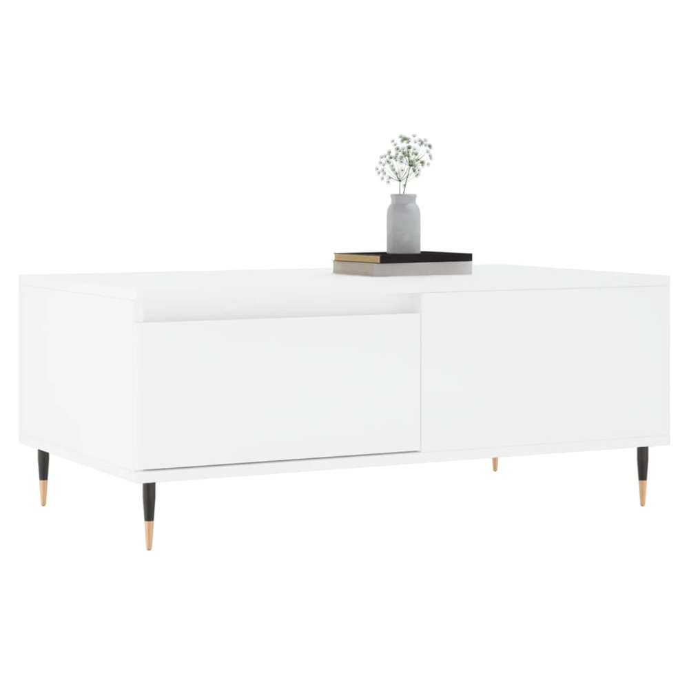 Coffee Table White 90x50x36.5 cm vidaXL Engineered Wood - Coffee Table from vidaXL