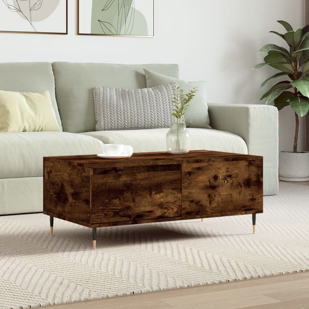 Coffee Table White 90x50x36.5 cm vidaXL Engineered Wood - Coffee Table from vidaXL