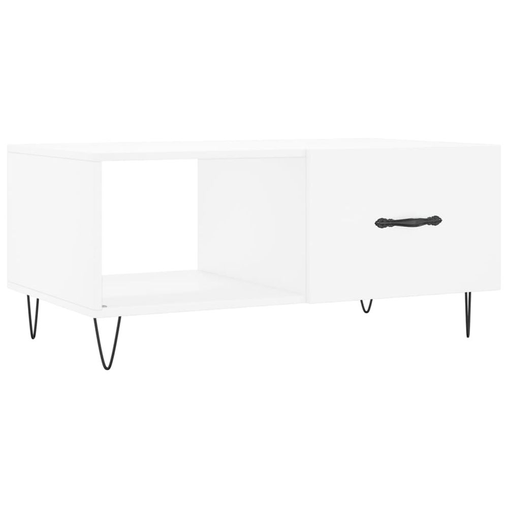 Coffee Table White 90x50x40 cm vidaXL Engineered Wood - Coffee Table from vidaXL